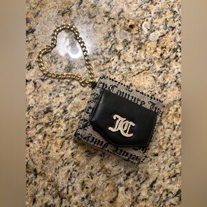 Juicy Couture Black and Gold Wallet